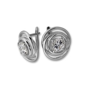 Oбеци с камъни от сребро 130916