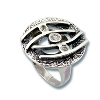 Сребърен пръстен с камък 1595844